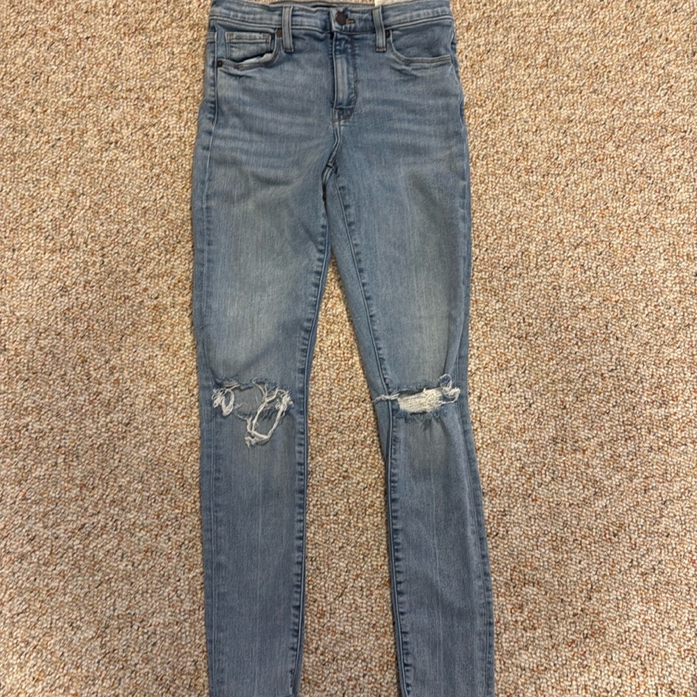 Banana republic mid rise skinny jeans